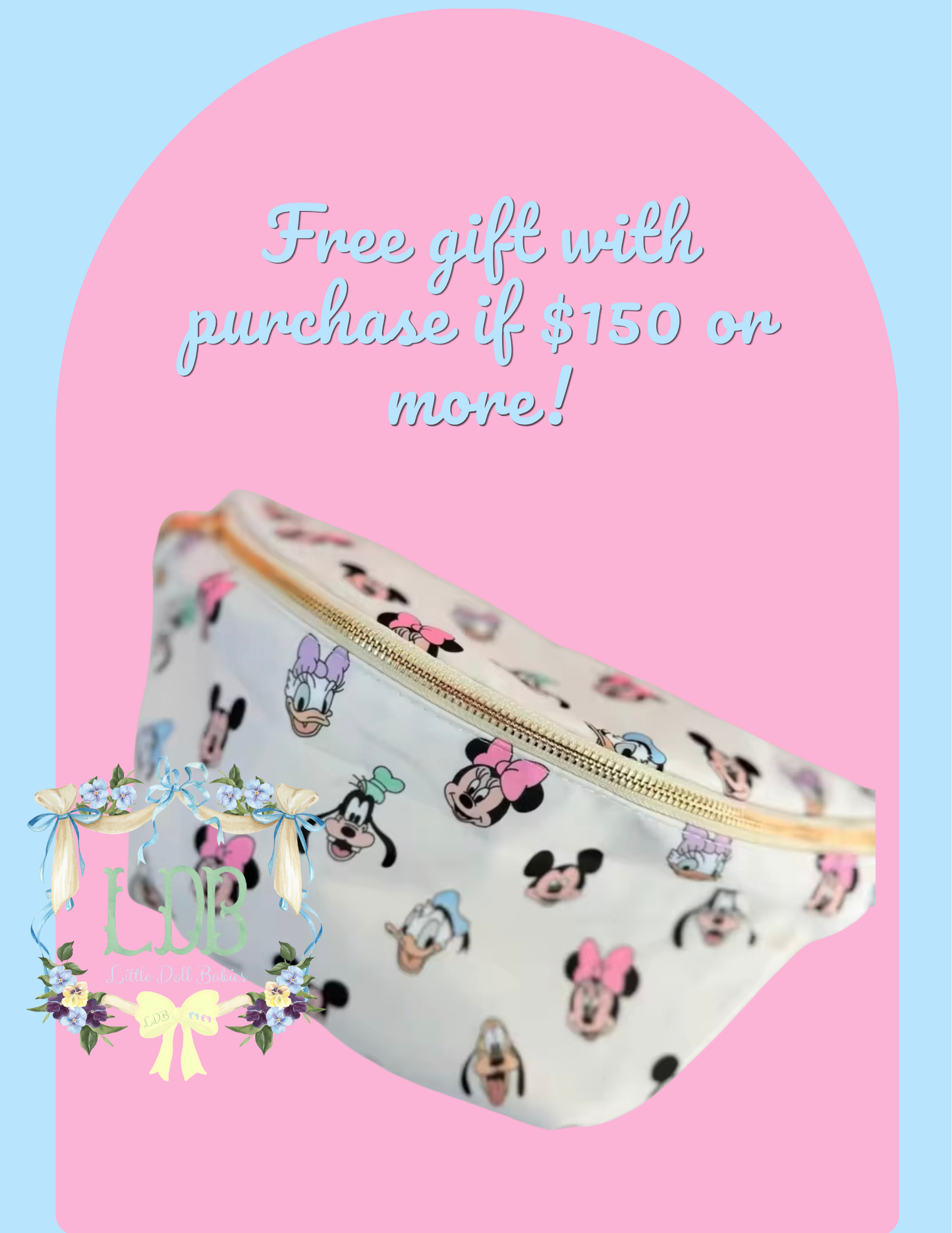 FREE GIFT WITH $150 PURCHASE