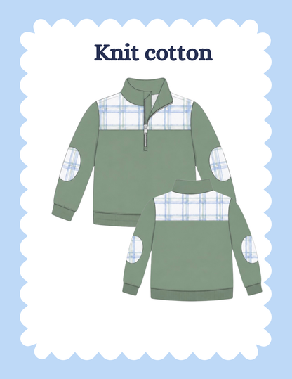 Little man-  boys pullover