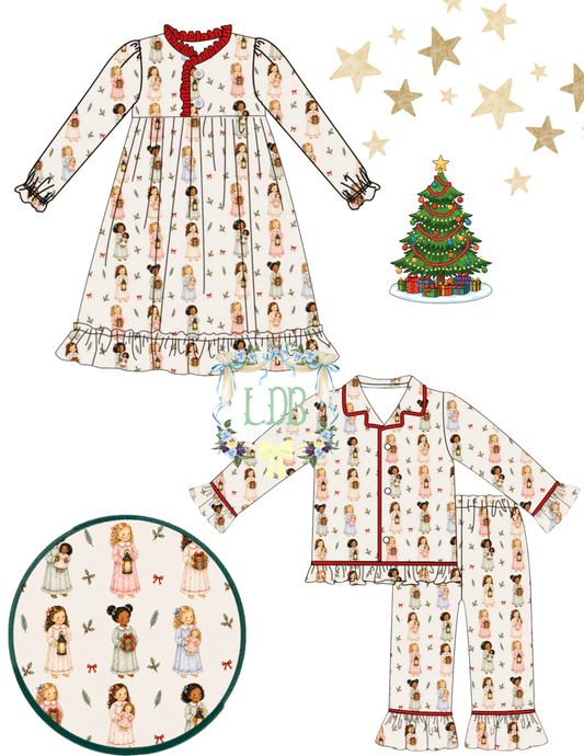 Twas the night before - child nightgown