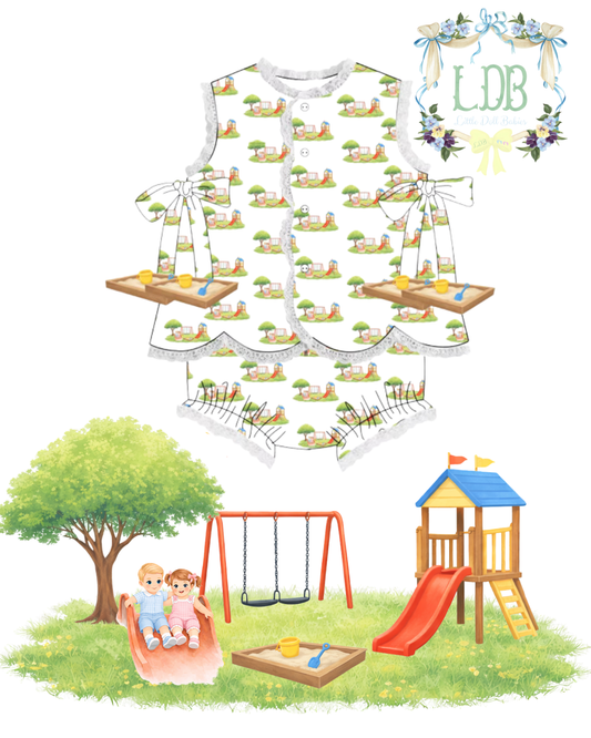 Park Pals- girl diaper set