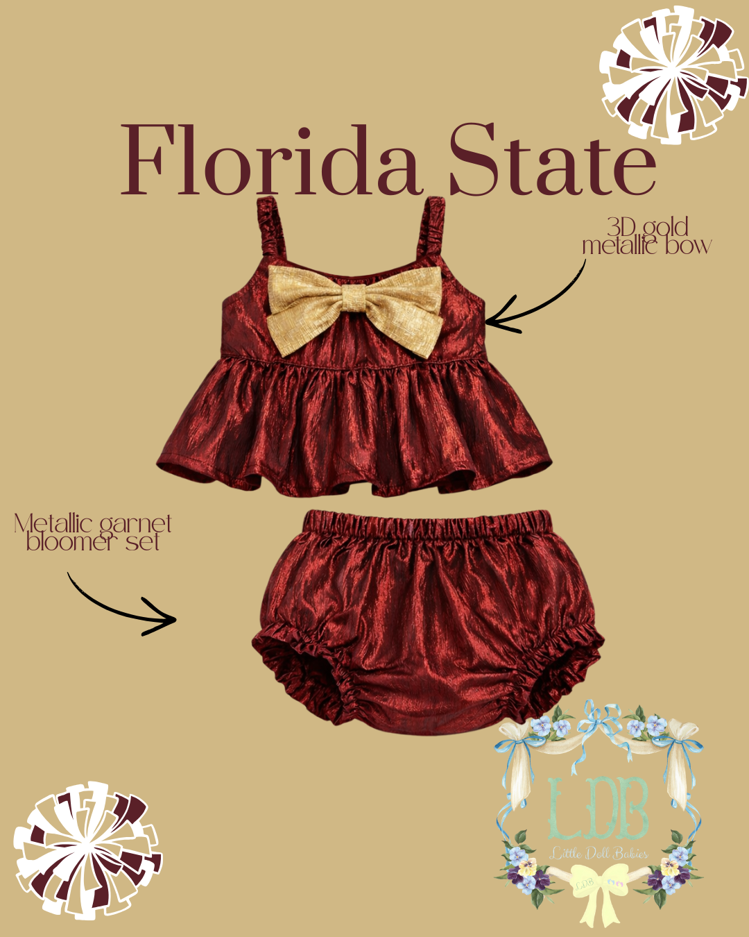 Go fight win! Diaper set